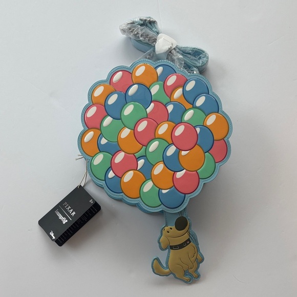Loungefly Disney Pixar Up Dug Balloons Crossbody Bag — BoxLunch Exclusive - Picture 1 of 6